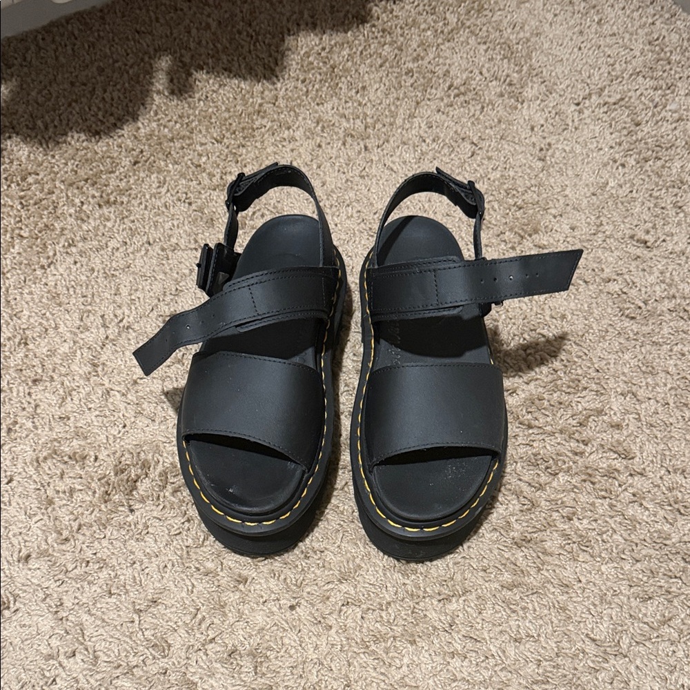 Dr. Martens Black Sandals